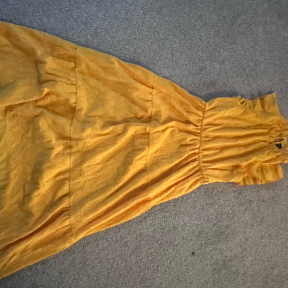 Vibrant Yellow Maxi Dress